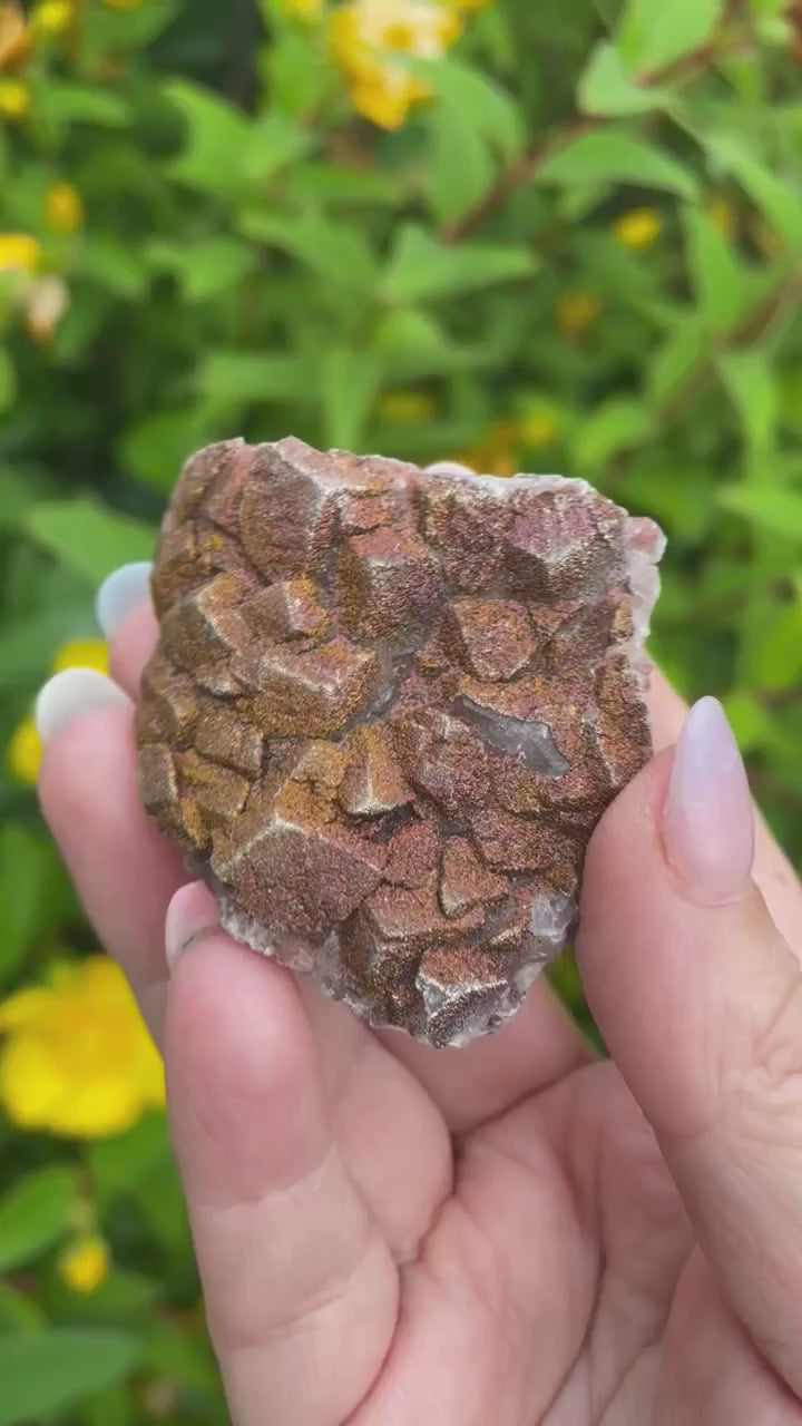 Calcite with Pyrite Coating Specimen