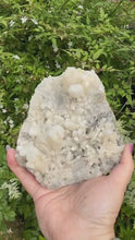 Load and play video in Gallery viewer, Large Druzy Candle Quartz Specimen from Madagascar
