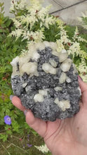 Load and play video in Gallery viewer, Rare Calcite and Galena Specimen from Bulgaria
