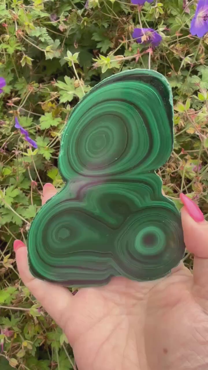 Large Malachite Stalactite Specimen
