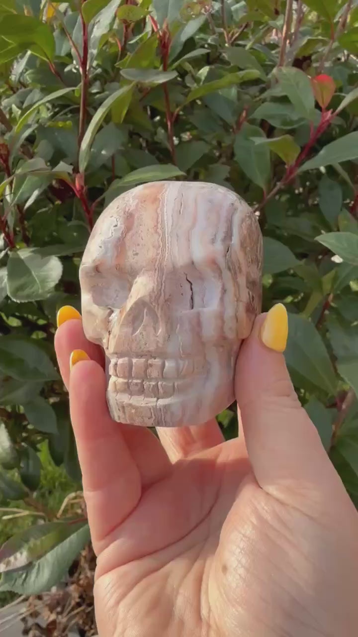 Jasper Carved Skull