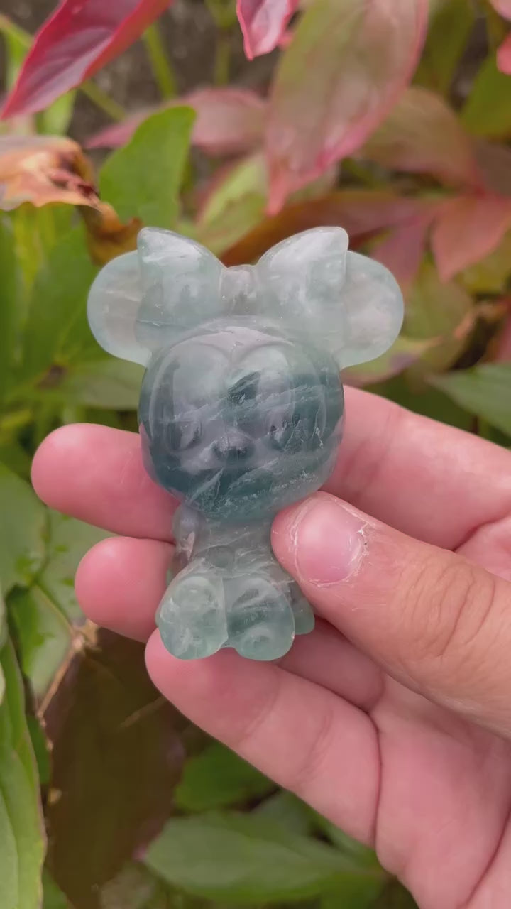 Fluorite Minnie Mouse