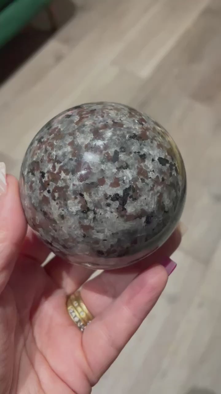 Large Yooperlite Sphere UV Reactive