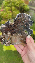 Load and play video in Gallery viewer, Large Rare Pietersite Slice Specimen from Namibia
