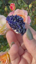 Load and play video in Gallery viewer, Cobalt Blue Azurite Specimen from Tsumeb Mine
