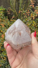 Load and play video in Gallery viewer, Harlequin Lepidchrosite in Quartz Point Specimen
