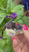 Load and play video in Gallery viewer, Purple Yindu fluorite Specimen From Inner Mongolia
