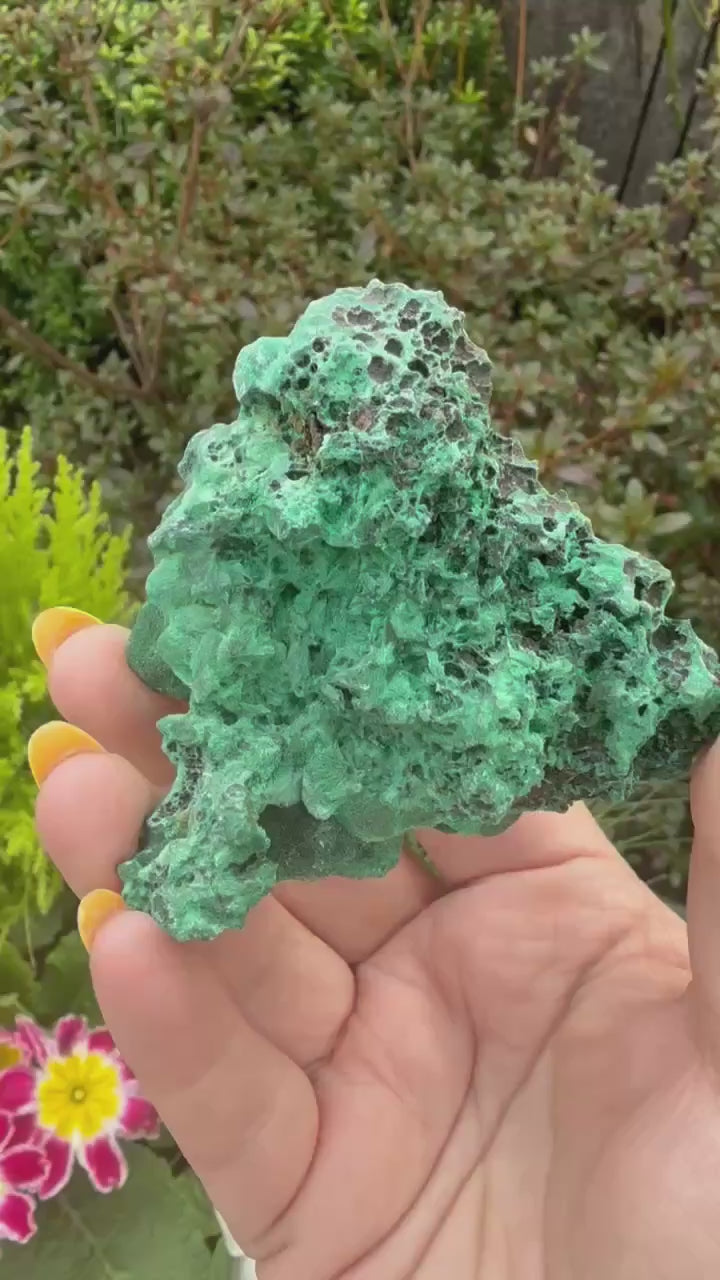 Silky Malachite Specimen