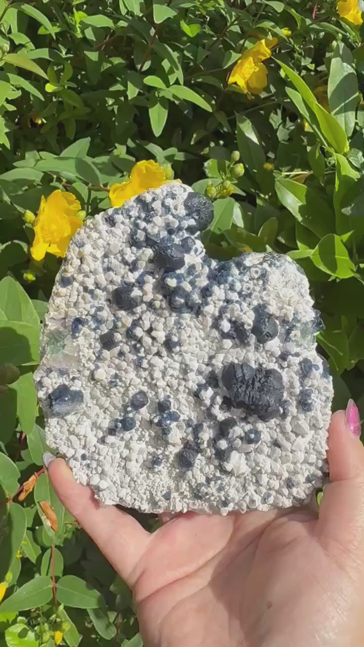 Statement Blue Fluorite Specimen from Inner Mongolia