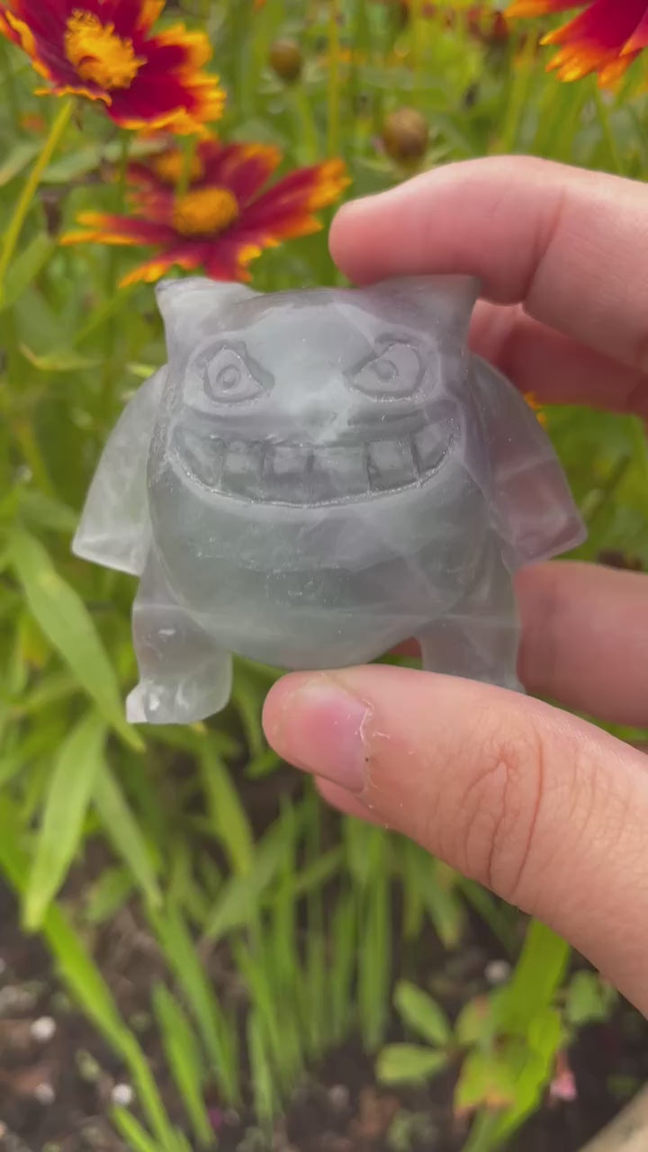 Green Fluorite Gengar Pokemon