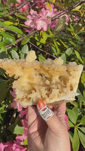 Load and play video in Gallery viewer, Freestanding Stalactite Calcite Specimen from Wenshan.
