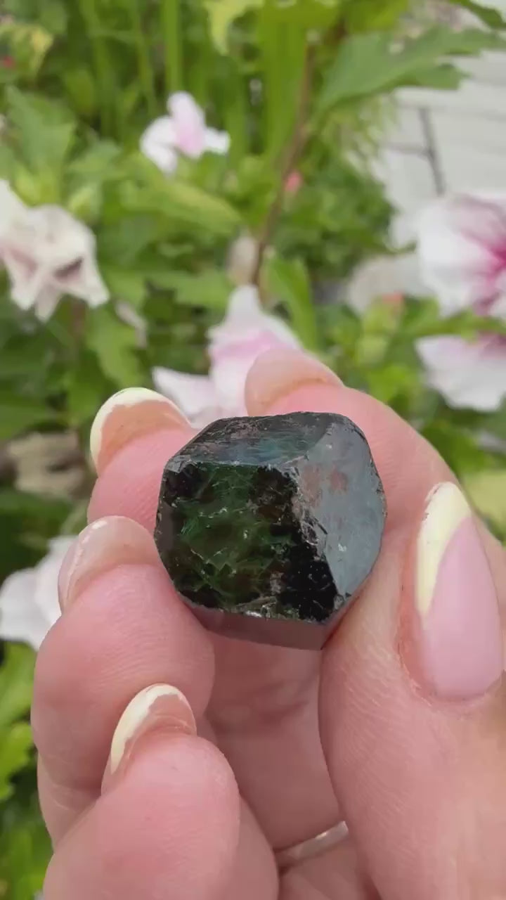Terminated Chrome Tourmaline from Tanzania