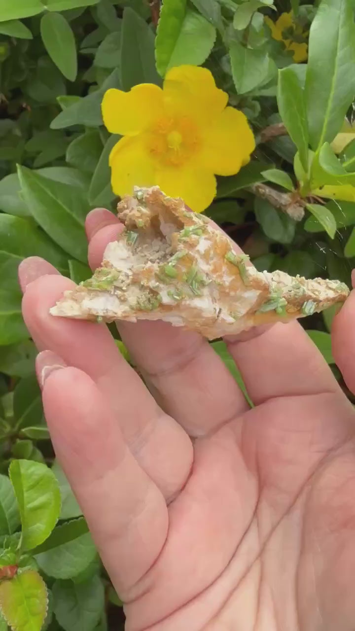 Green Pyromorphite Specimen From Guangxi
