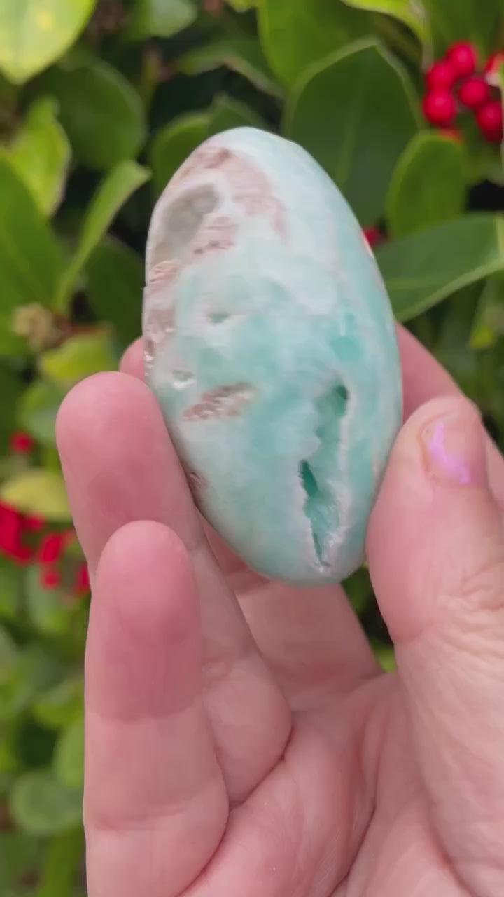 Caribbean Calcite Shiva Lingham