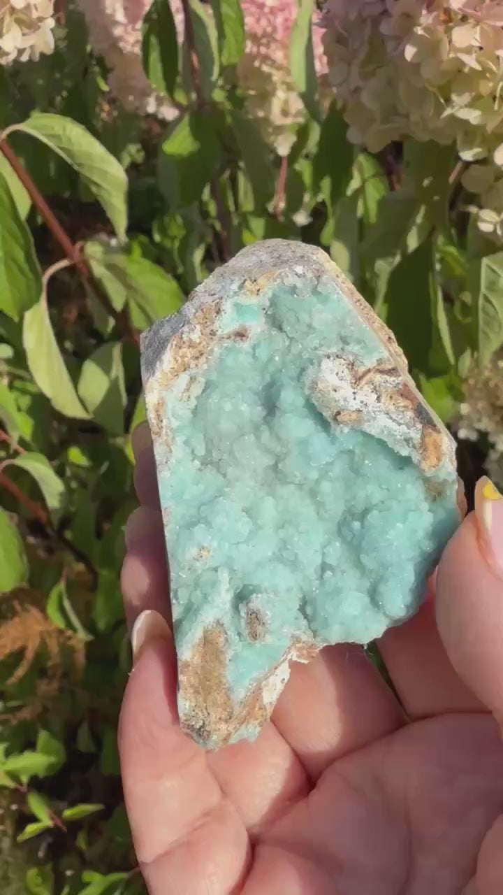 Druzy Chrysocolla Specimen