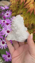 Load and play video in Gallery viewer, Rhodochrosite on Quartz Stalactite Specimen from Guangxi
