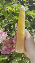 Load and play video in Gallery viewer, Orange Calcite Tower
