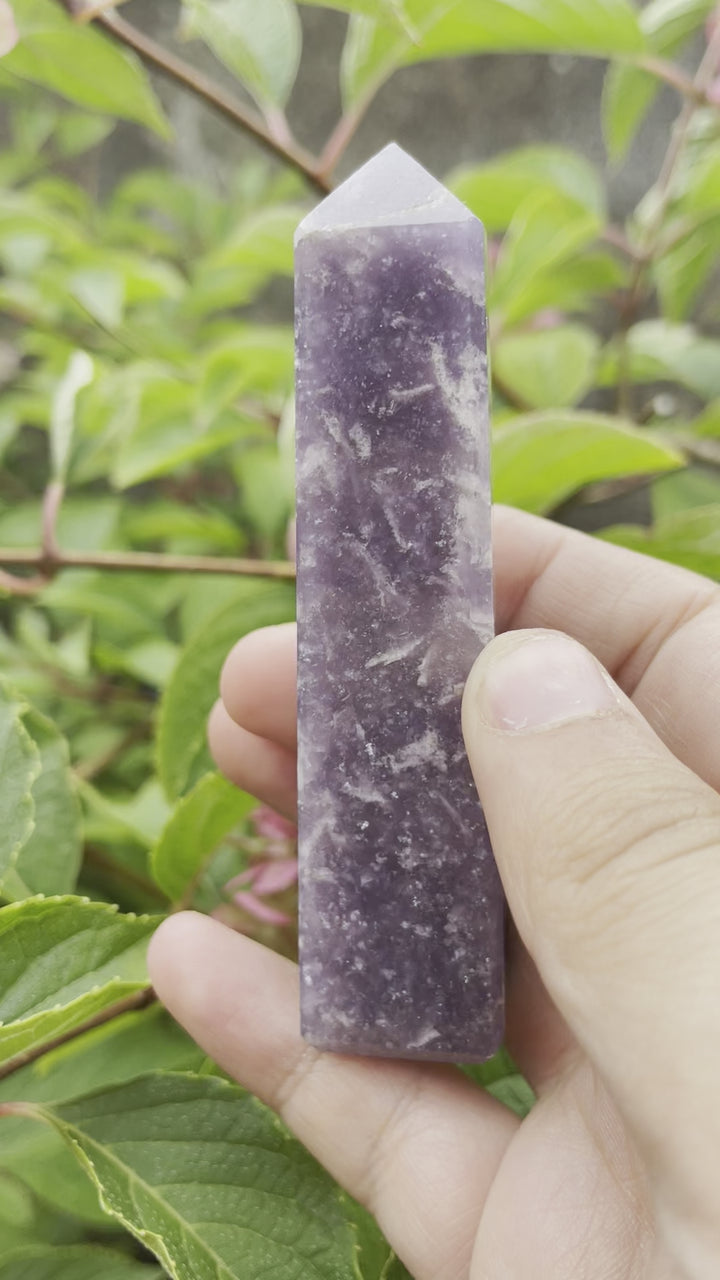 Lepidolite Tower