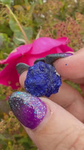 Load and play video in Gallery viewer, Cobalt Blue Azurite Nodule Specimen
