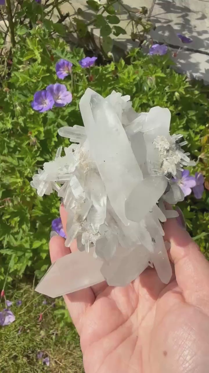 Unusual Quartz and Chalcopyrite Specimen from Bulgaria