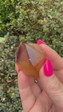 Load and play video in Gallery viewer, Natural Dreamcoat Lemurian Quartz Point

