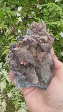 Load and play video in Gallery viewer, Rare Yttofluorite and Calcite Specimen

