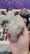 Load and play video in Gallery viewer, Quartz and Prehnite Crystal
