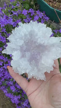 Load and play video in Gallery viewer, Amethyst Flower Carving Specimen from Brazil

