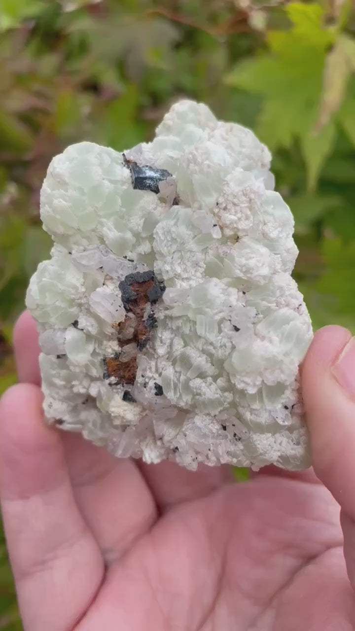 Prehnite and Quartz Specimens