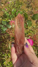 Load and play video in Gallery viewer, Red Rutilated Quartz Tower
