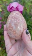 Load and play video in Gallery viewer, Peach Moonstone Egg
