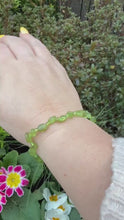 Load and play video in Gallery viewer, Peridot chip Bracelet
