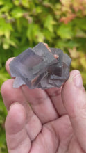 Load and play video in Gallery viewer, Blue Cubic Fluorite Specimen
