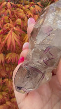 Load and play video in Gallery viewer, Multiple Enhydro Smoky Quartz Double Terminated Point
