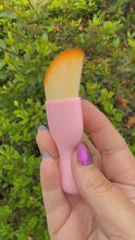 Load and play video in Gallery viewer, Pink Soft Bristle Cleaning Brush
