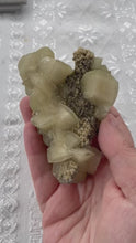 Load and play video in Gallery viewer, Rare Calcite and Pyrite Specimen
