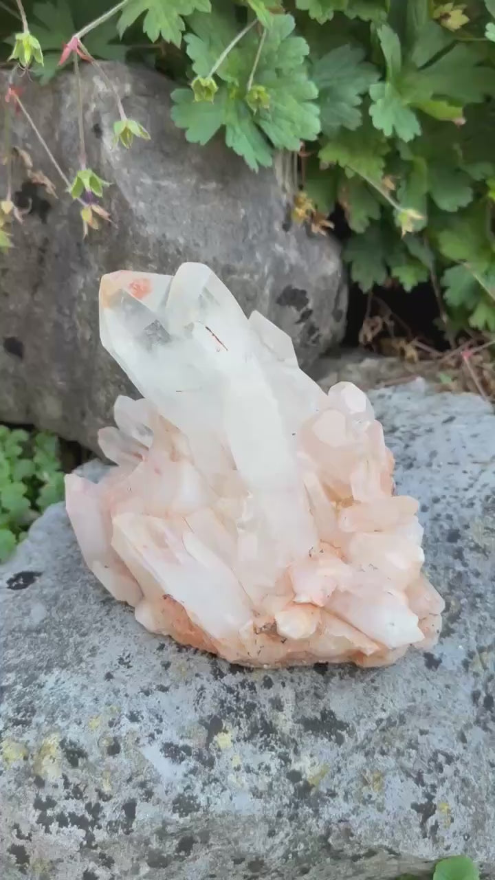 Statement Hematite Quartz Cluster Specimen 2.3kg