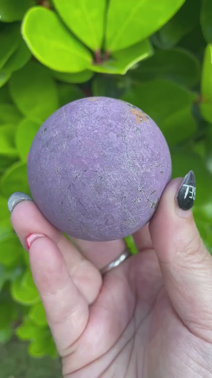 Large Purpurite Sphere