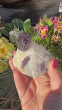 Load and play video in Gallery viewer, Rare Purple Scapolite on Matrix Specimen from Badakshan
