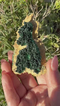 Load and play video in Gallery viewer, Unusual Malachite Specimen from Congo
