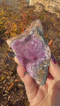 Load and play video in Gallery viewer, Pink Cobaltoan Calcite Specimen from Morocco
