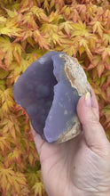Load and play video in Gallery viewer, Rare Large Purple Botryoidal Fluorite Specimen from Xinyang
