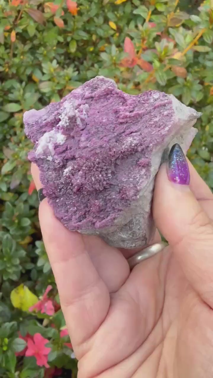 Natural Rough Kammererite Specimen from Turkey