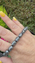 Load and play video in Gallery viewer, Terahertz Double Sided Buddha Head Bead Bracelet
