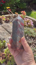 Load and play video in Gallery viewer, African Bloodstone Tower
