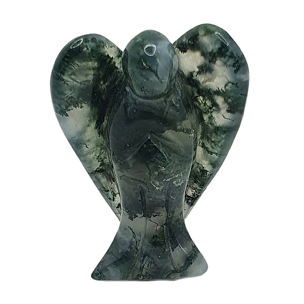 Moss Agate Angel