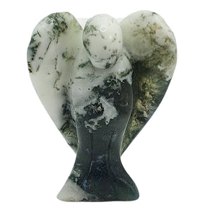 Moss Agate Angel