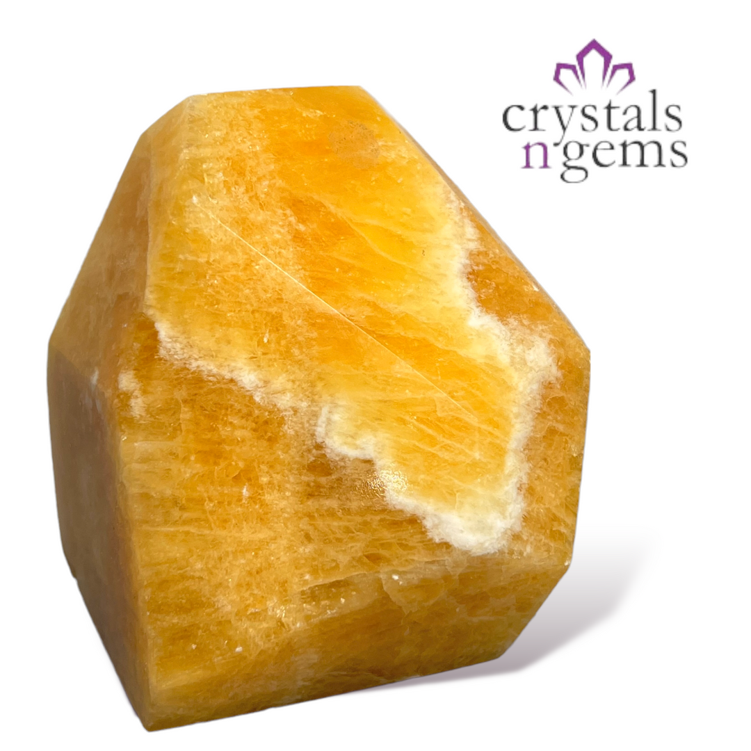 Orange Calcite Freeform