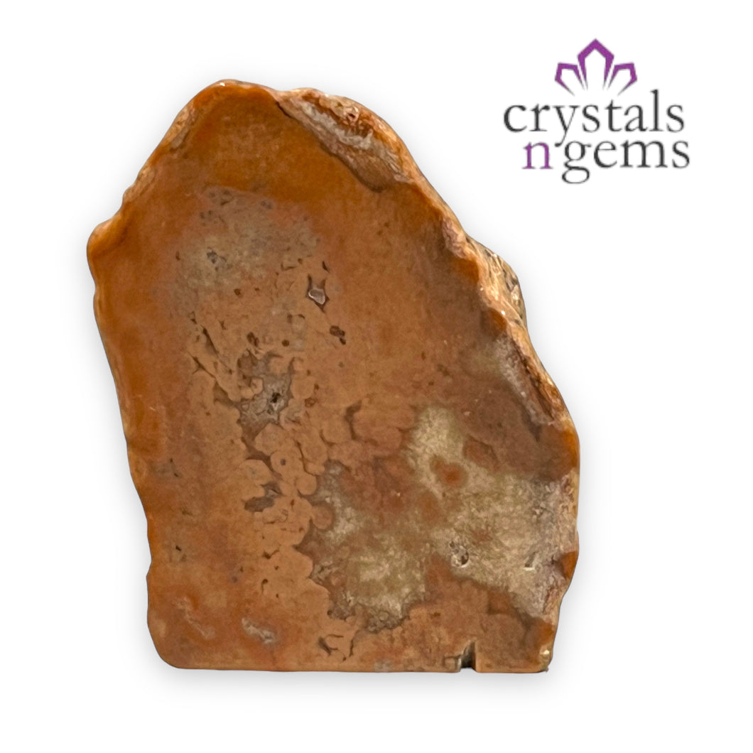 Natural Dulcote Agate Crystal Slice