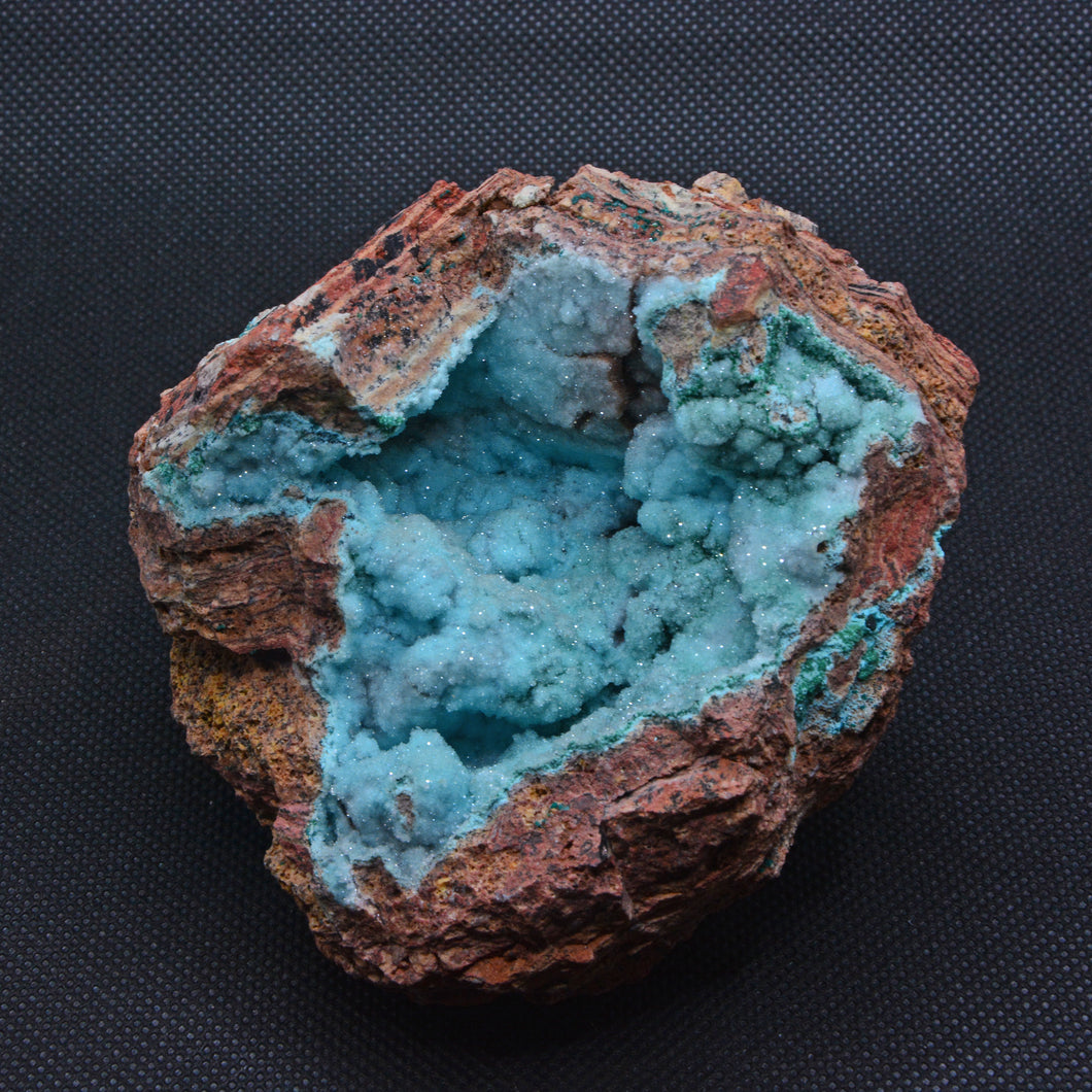 Druzy Chrysocolla Geode from Yunnan